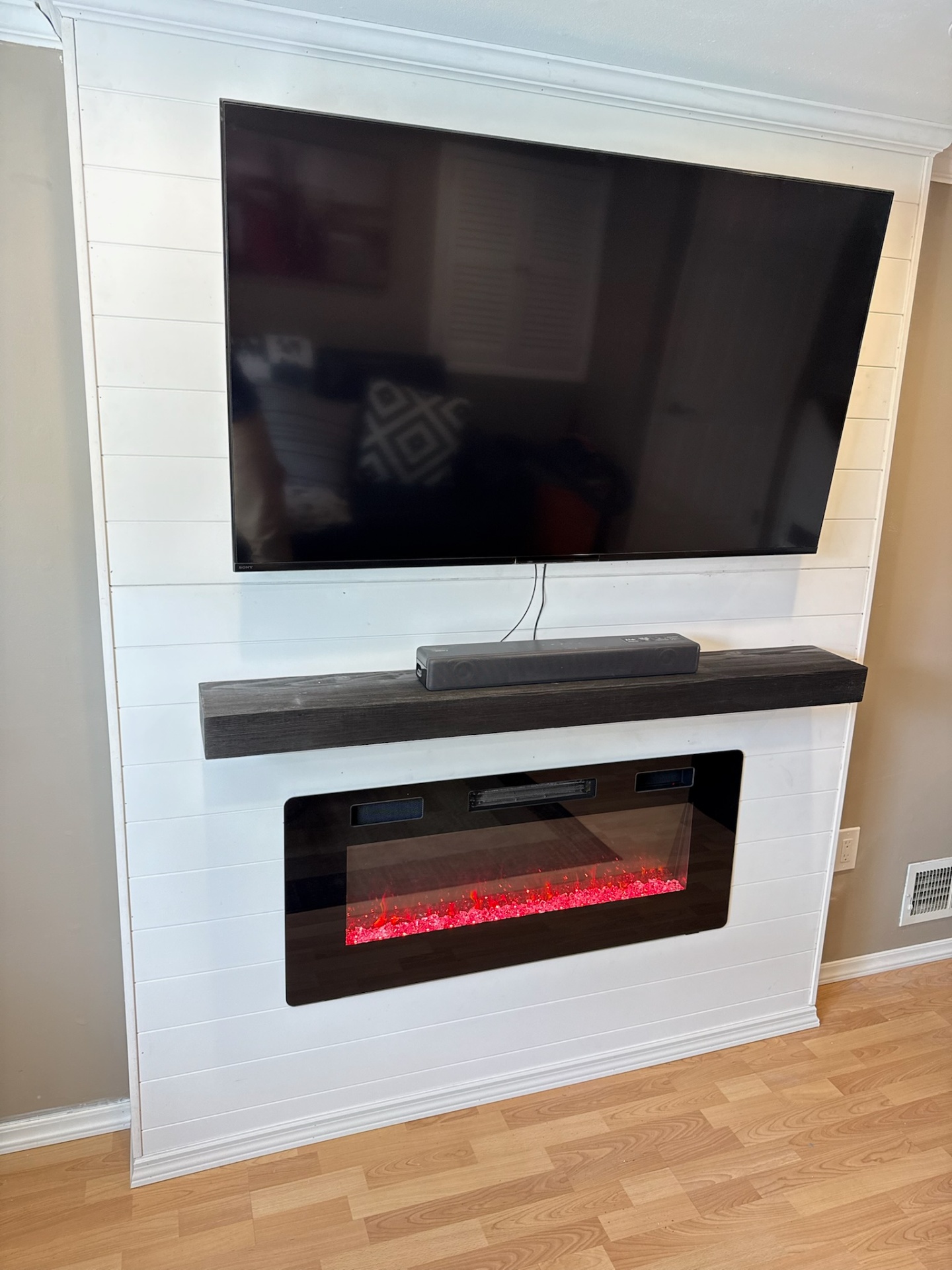 Shiplap Fireplace